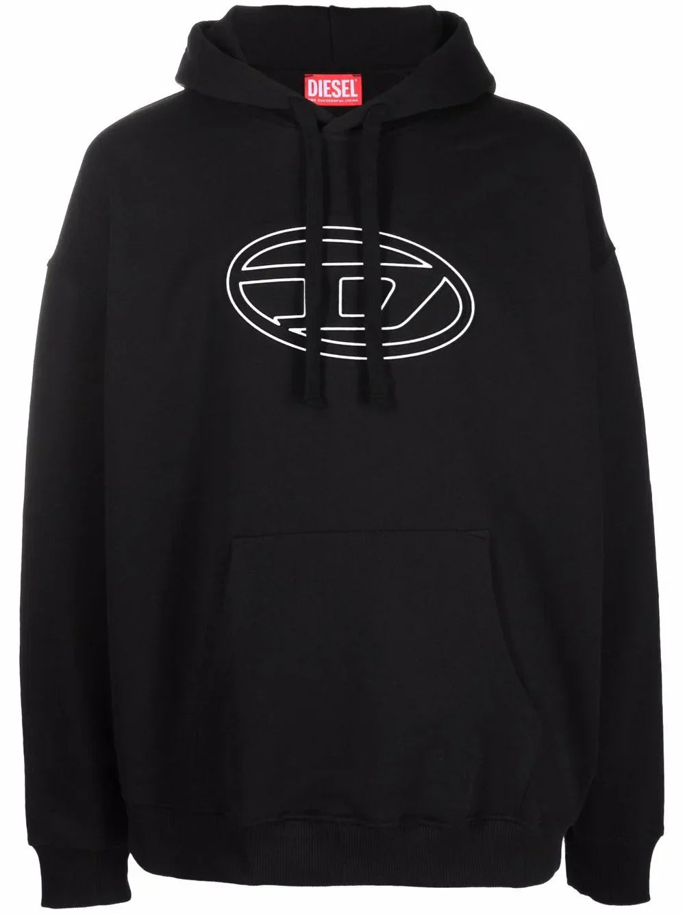 Diesel S-Ummer-Bigoval cotton hoodie