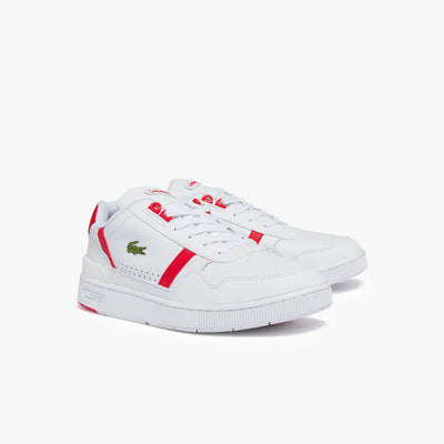 Lacoste T-Clip Leather and Synthetic Trainers